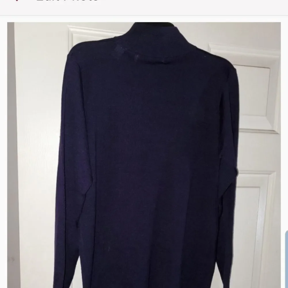 Valerie Stevens petites 100% silk sweater - Picture 4 of 7